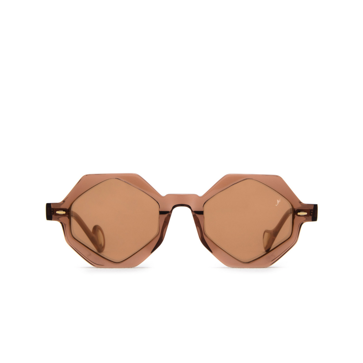 Eyepetizer ALBERT Sunglasses C.Q/Q-45 Transparent Brown - front view