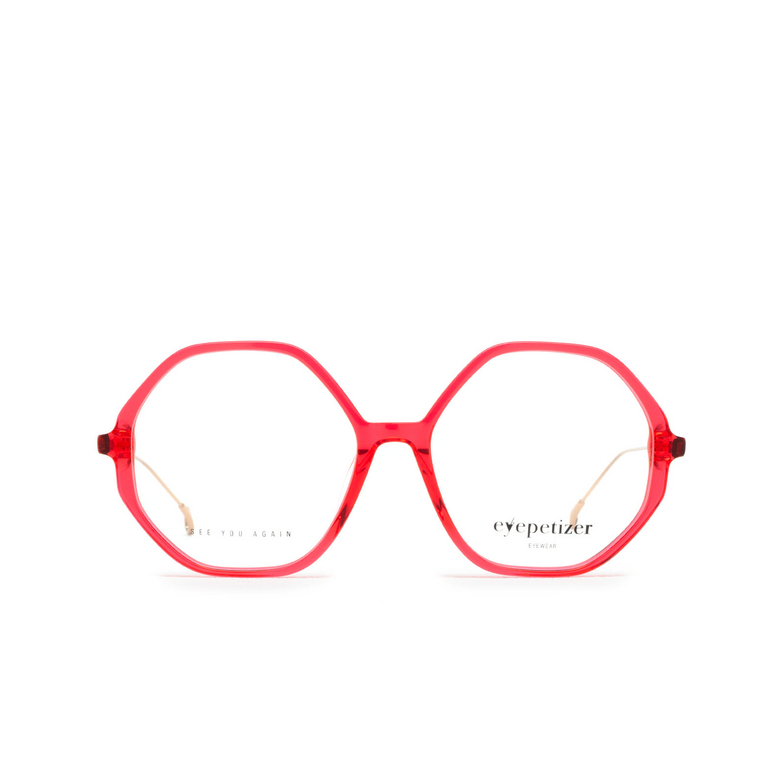 Eyepetizer CASSANDRA Eyeglasses C.R.T.Y transparent red - 1/4