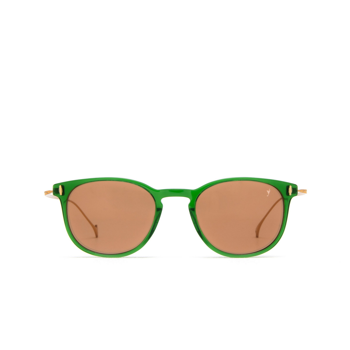 Eyepetizer CHARLES Sunglasses C.O/O-4-45 Transparent Green - front view