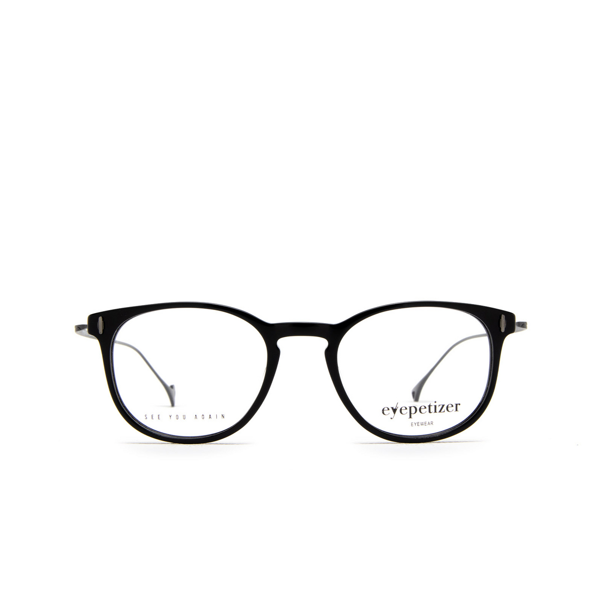 Eyepetizer CHARLES Eyeglasses C.A-6 Black - front view