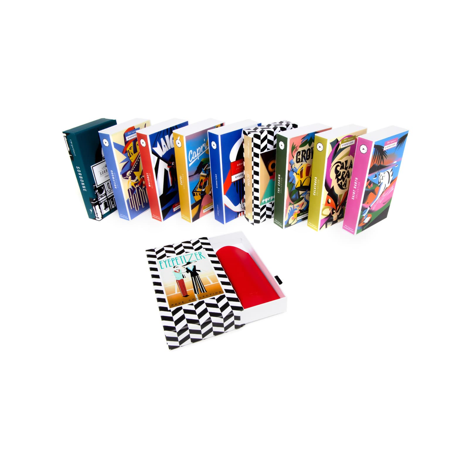 Occhiali da vista Eyepetizer STIJL C/A Black - anteprima prodotto 4/4