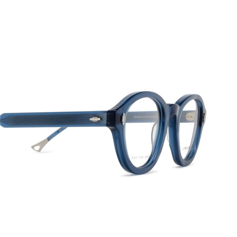 Occhiali da vista Eyepetizer FEDERICO C.P.P transparent blue - 3/4