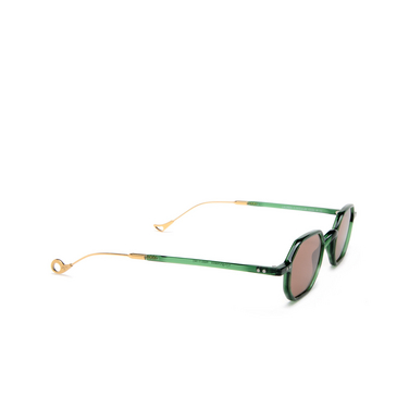 Gafas de sol Eyepetizer LAUREN C.O/O-4-45 transparent green - Vista tres cuartos