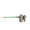 Occhiali da sole Eyepetizer LAUREN C.O/O-4-45 transparent green - anteprima prodotto 3/4