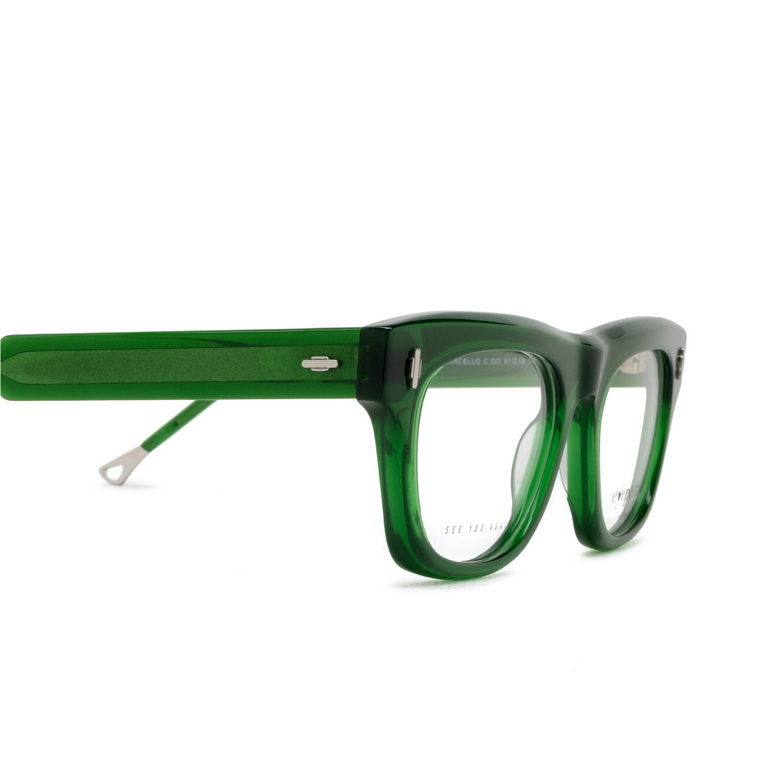 Occhiali da vista Eyepetizer MARCELLO C.O.O transparent green - 3/4