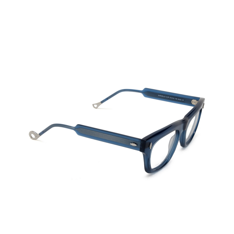 Gafas graduadas Eyepetizer MARCELLO C.P.P transparent blue - 2/4