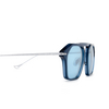 Occhiali da sole Eyepetizer MARTIN C.P/P-1-2F transparent blue - anteprima prodotto 3/4