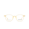 Eyepetizer NIC Eyeglasses C.B-4 transparent yellow - product thumbnail 1/4