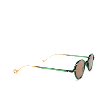 Eyepetizer RE Sunglasses C.O/O-4-45 transparent green - three-quarters view