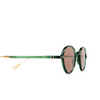 Occhiali da sole Eyepetizer RE C.O/O-4-45 transparent green - anteprima prodotto 3/4