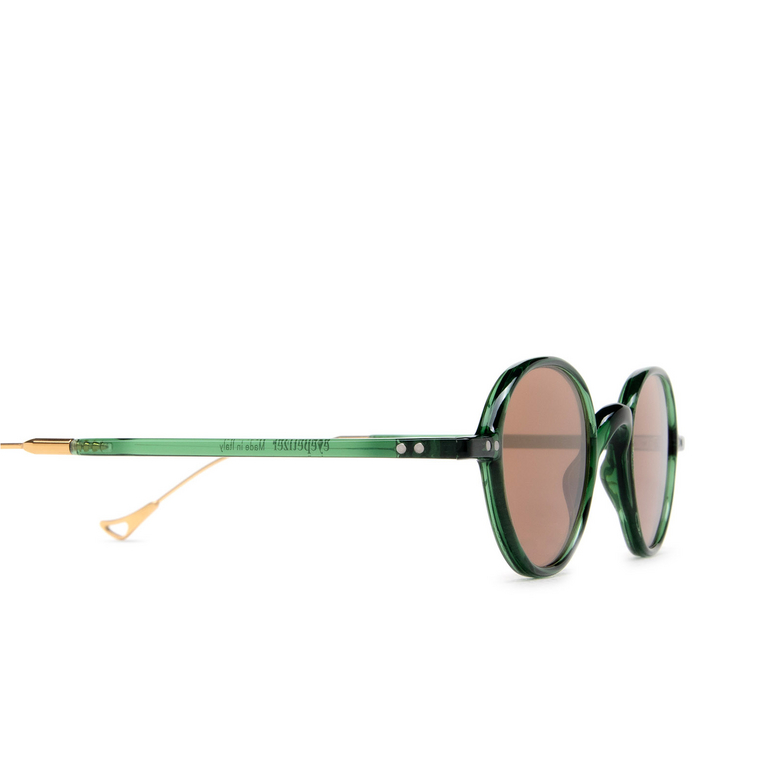 Occhiali da sole Eyepetizer RE C.O/O-4-45 transparent green - 3/4