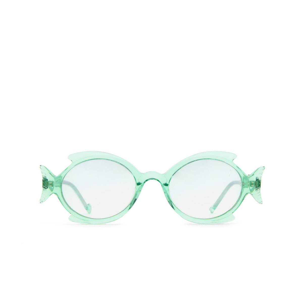 Eyepetizer SHELLIE Sunglasses C.R/R-23F Transparent Green - front view
