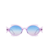 Gafas de sol Eyepetizer SHELLIE C.S/S-42F transparent violet - Miniatura del producto 1/4