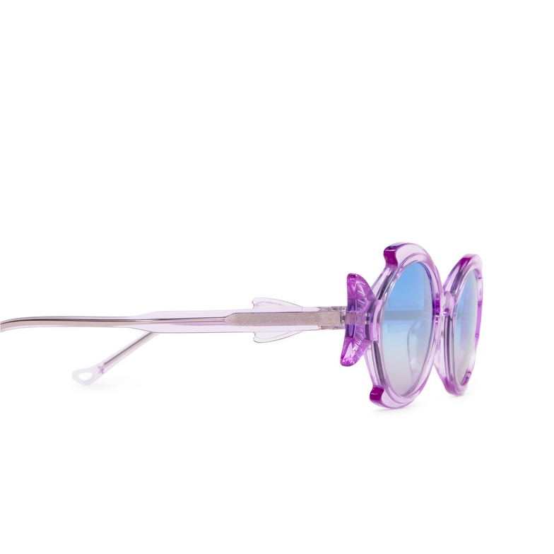 Occhiali da sole Eyepetizer SHELLIE C.S/S-42F transparent violet - 3/4