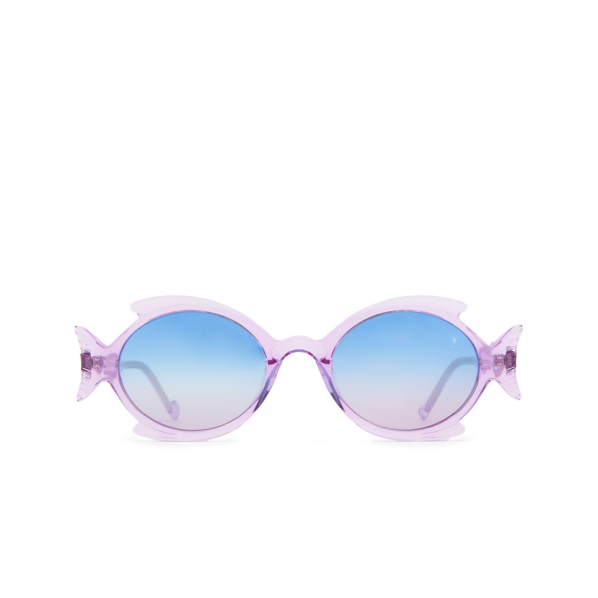 Eyepetizer SHELLIE Sunglasses C.S/S-42F Transparent Violet - front view