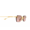 Gafas de sol Eyepetizer TANK C.4-44 gold - Miniatura del producto 3/4