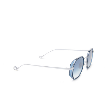 Gafas de sol Eyepetizer TOMMASO 2 C.P/P-1-26 transparent blue - Vista tres cuartos