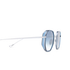 Occhiali da sole Eyepetizer TOMMASO 2 C.P/P-1-26 transparent blue - anteprima prodotto 3/4
