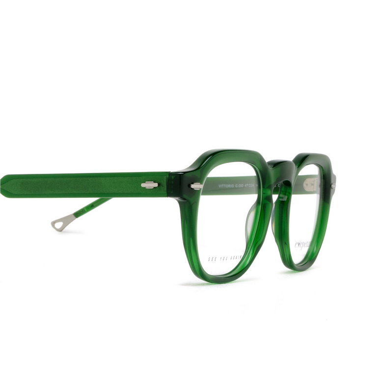 Eyepetizer VITTORIO Eyeglasses C.O.O transparent green - 3/4
