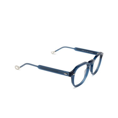 Eyepetizer VITTORIO Eyeglasses c.p.p transparent blue - three-quarters view