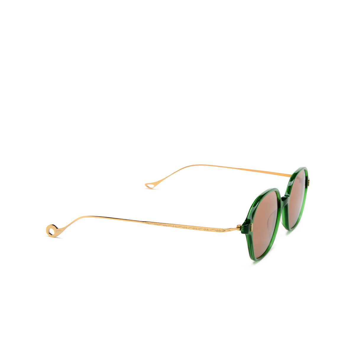 Eyepetizer WINDSOR Sunglasses C.O/O-4-45 Transparent Green - three-quarters view