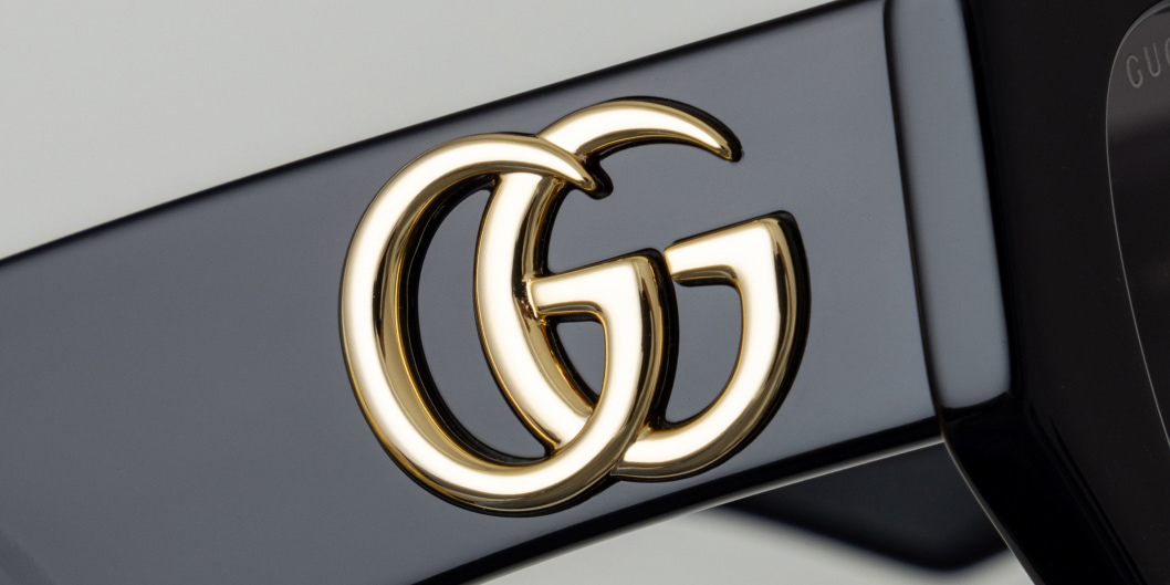 Sonnenbrille mit dem Doppel-G-Logo