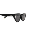 Fendi FE40009I Sunglasses 01A shiny black - product thumbnail 3/4