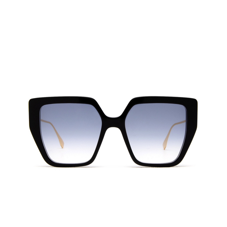 Fendi FE40012U Sunglasses 01B black - 1/4