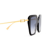 Fendi FE40012U Sunglasses 01B black - product thumbnail 3/4