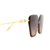Fendi FE40012U Sonnenbrillen 50F ivory - Produkt-Miniaturansicht 3/4