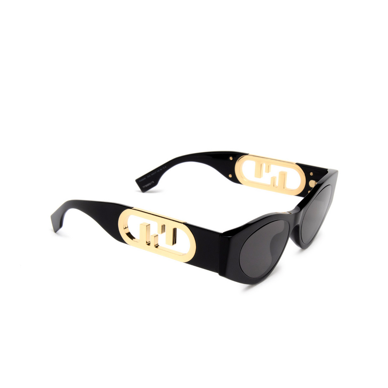 Gafas de sol Fendi FE40049I 01A black - 2/4