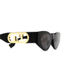 Fendi FE40049I Sunglasses 01A black - product thumbnail 3/4