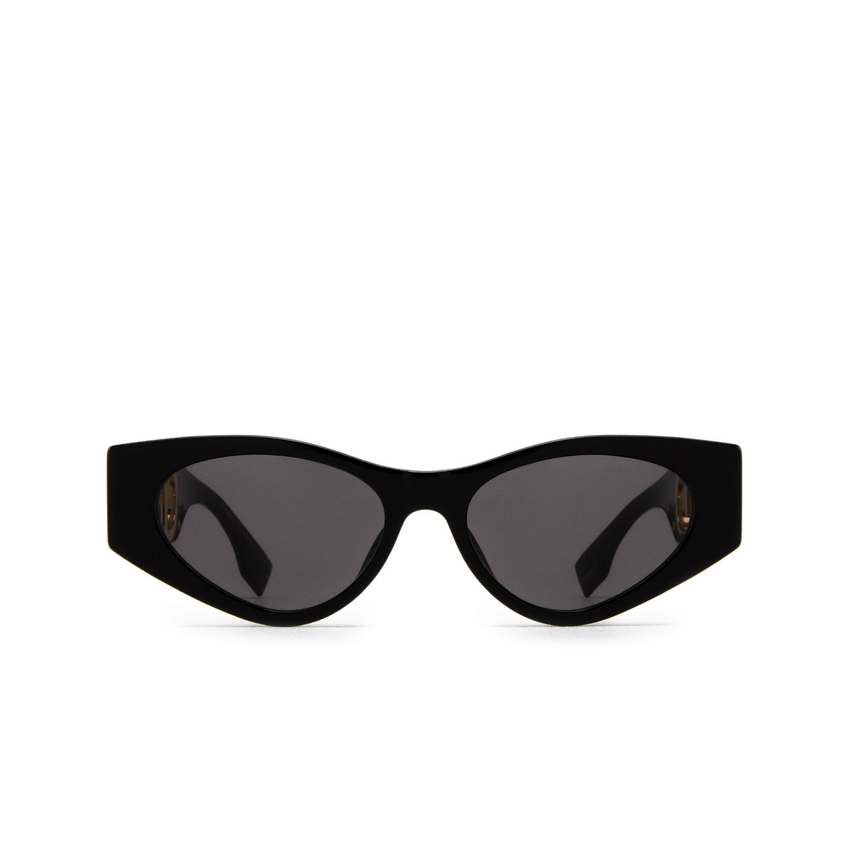 Fendi FE40049I Sunglasses 01A Black - front view