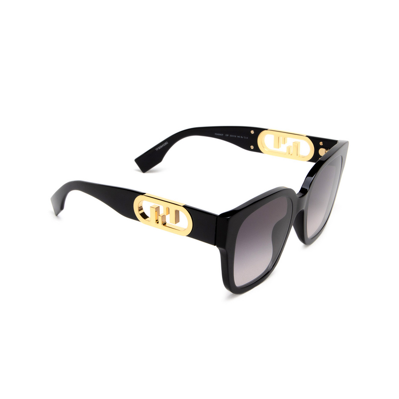 Fendi FE40063I Sunglasses 01B black - 2/4