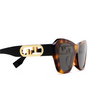 Fendi FE40064F Sunglasses 53A havana - product thumbnail 3/4