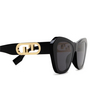 Fendi FE40064I Sunglasses 01A black - product thumbnail 3/4