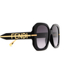 Occhiali da sole Fendi FE40065I 01B black - anteprima prodotto 3/4