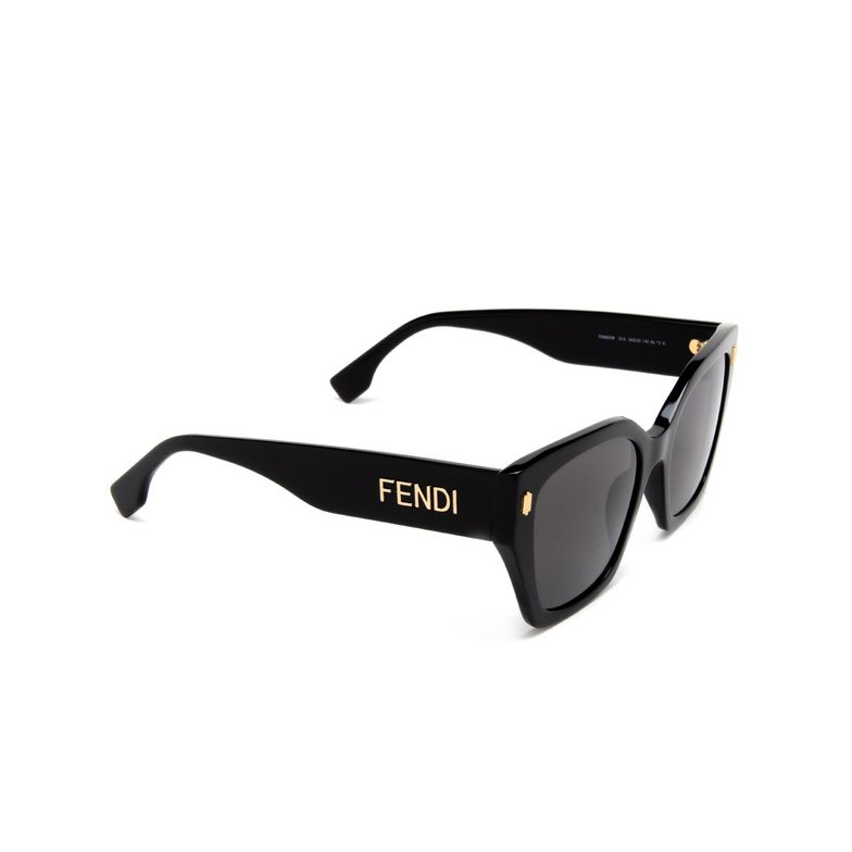 Fendi FE40070I Sunglasses 01A black - 2/4