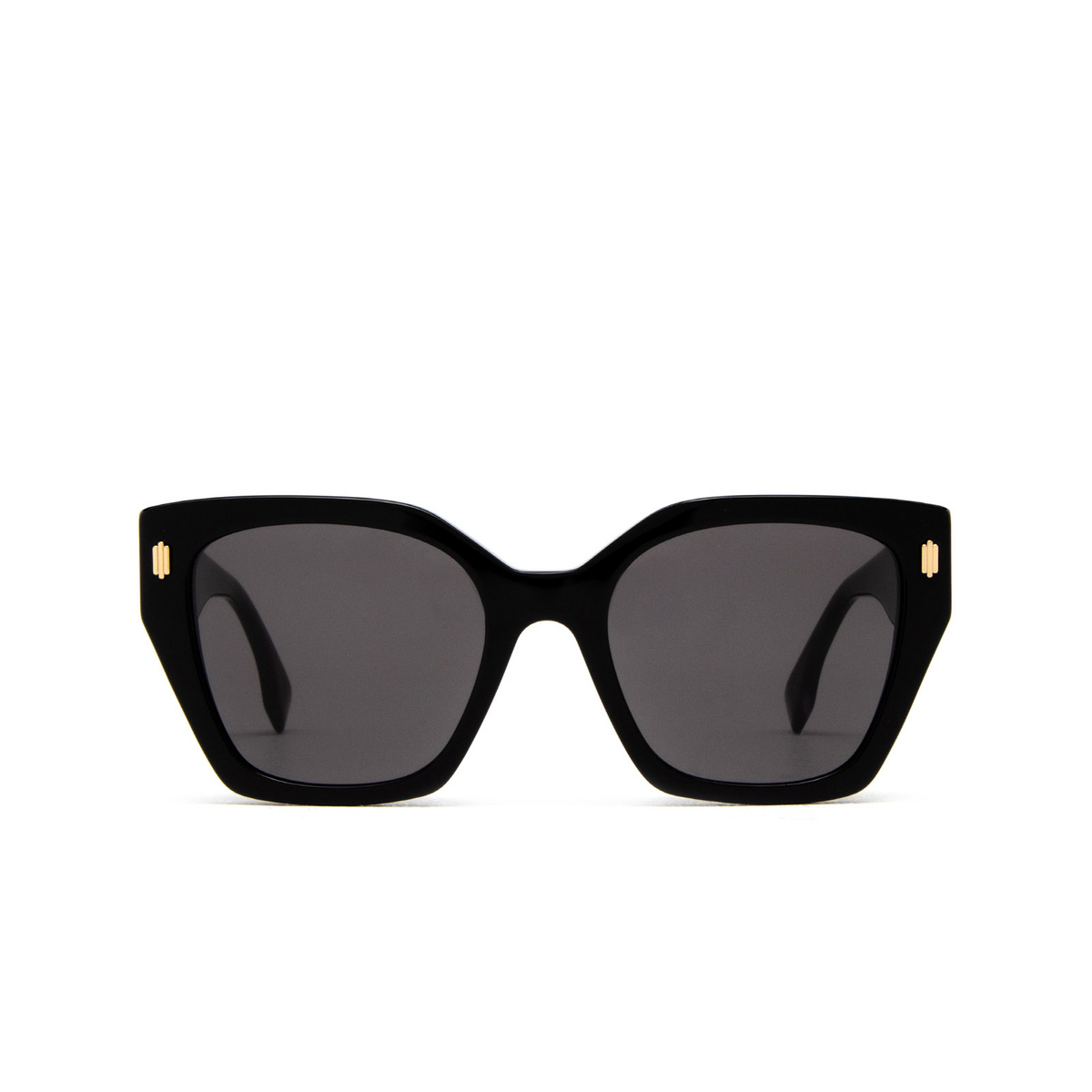 Fendi FE40070I Sunglasses 01A Black - front view