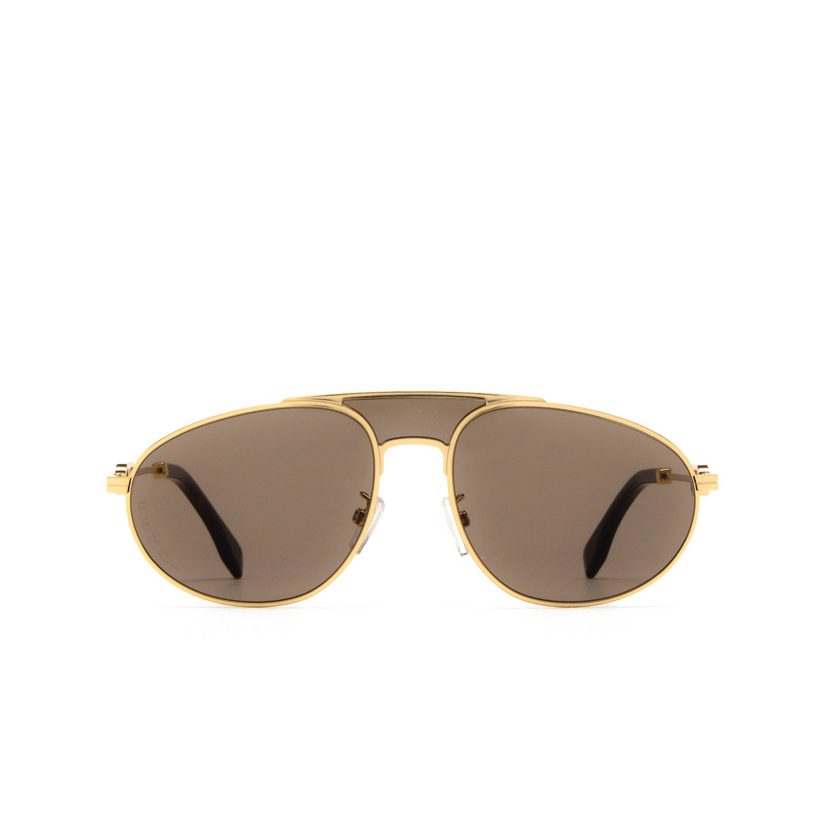 Fendi FE40072U Sunglasses 30E Gold - front view