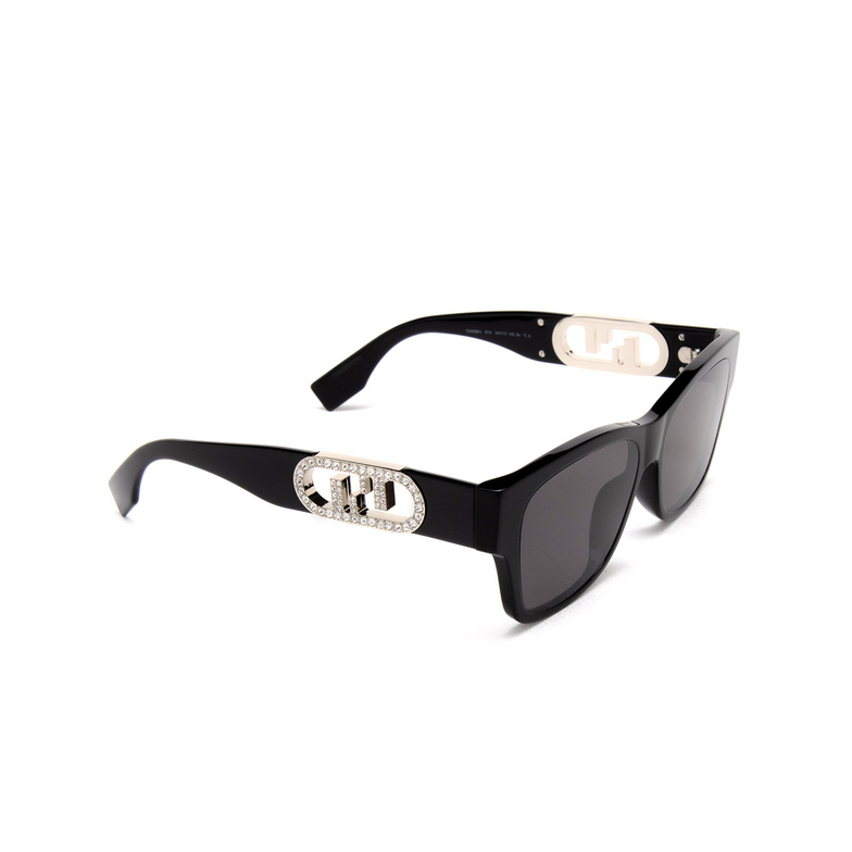 Fendi FE40081I Sunglasses 01A black - 2/4