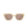 Fendi FE40097I Sunglasses 25E ivory - product thumbnail 1/4