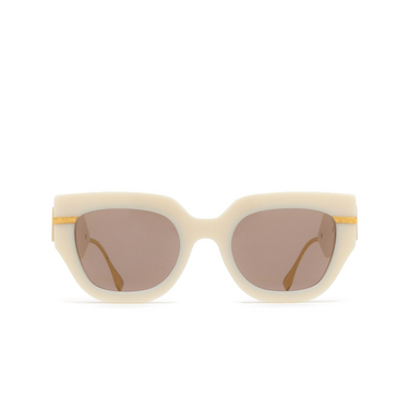 Fendi FE40097I Sunglasses 25E ivory - front view