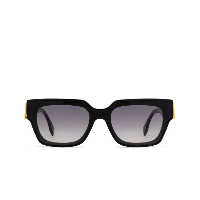 Fendi FE40099I Sunglasses 01B shiny black - 1/4