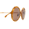 Fendi FF 0430/S Sunglasses C9B/70 havana honey - product thumbnail 3/4