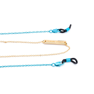 Frame Chain FRUTTI BLUE AND GOLD  BLUE AND GOLD - frontale