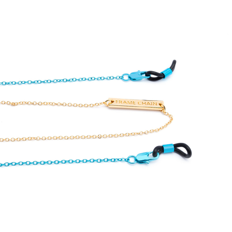 Frame Chain FRUTTI BLUE AND GOLD  BLUE AND GOLD - 1/5