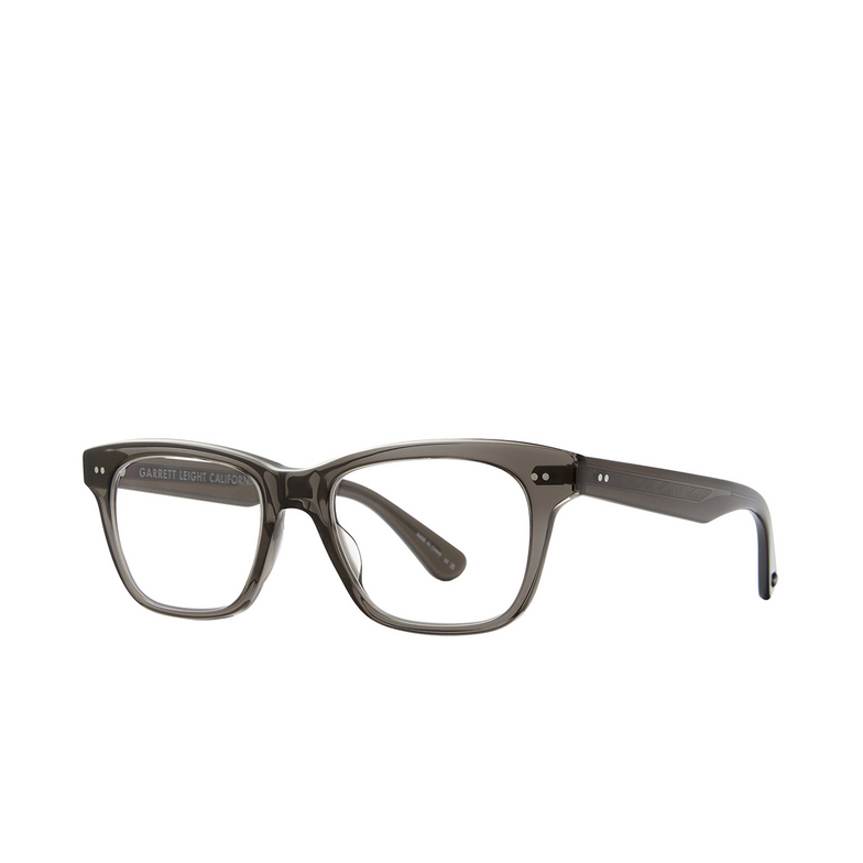 Garrett Leight BUCHANAN Eyeglasses BLGL black glass - 2/4