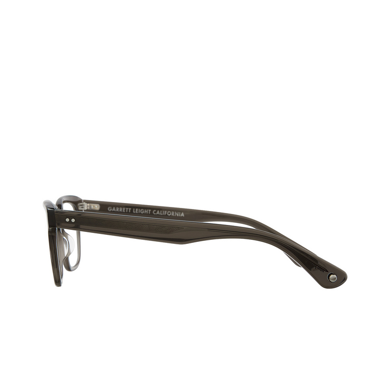 Garrett Leight BUCHANAN Eyeglasses BLGL black glass - 3/4