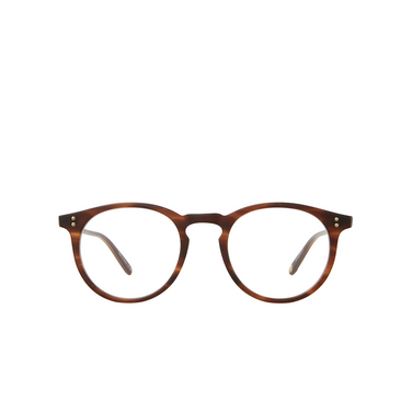 Garrett Leight CARLTON Eyeglasses mbrt matte brandy tortoise - front view